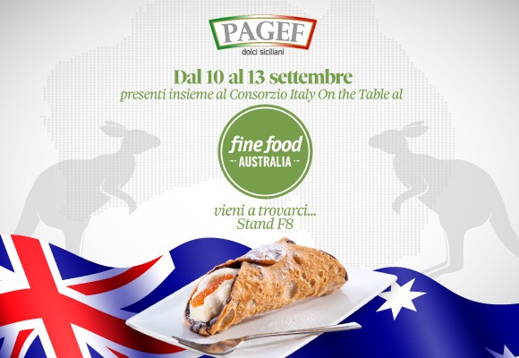 Dal 10 al 13 settembre, presenti al Fine Food Australia