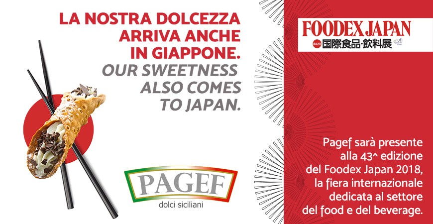 Pagef al Foodex Japan 2018